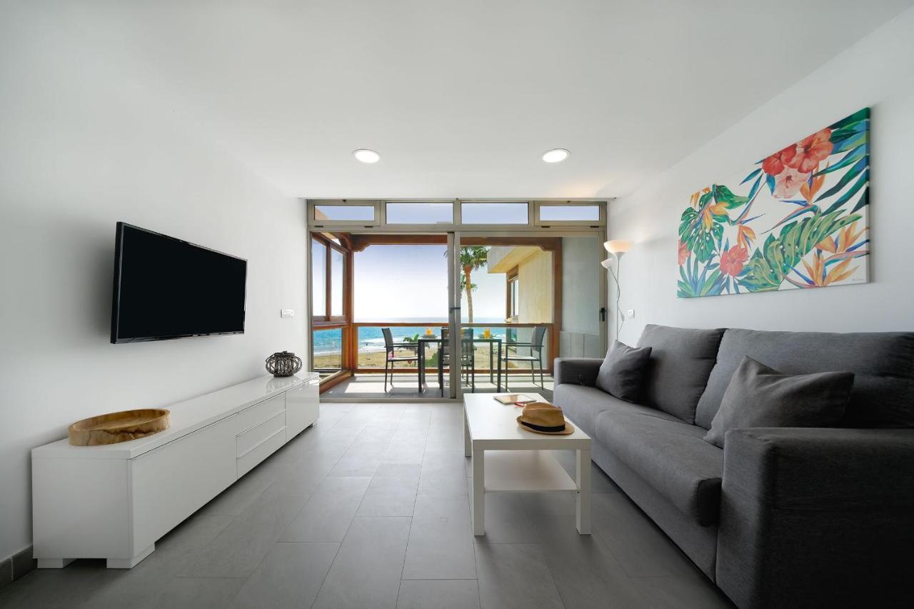 Apartamentos Los Papagayos San Agustín Dış mekan fotoğraf
