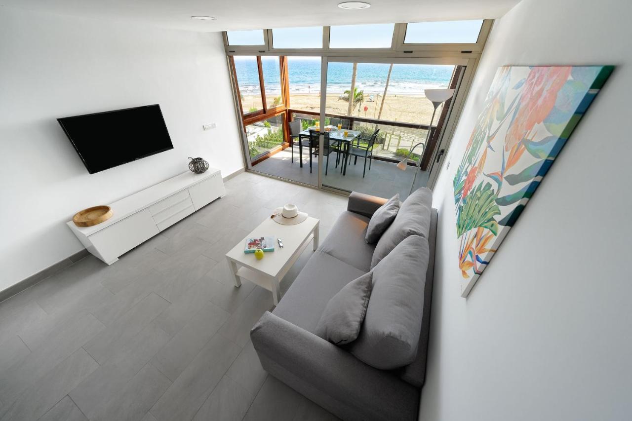 Apartamentos Los Papagayos San Agustín Dış mekan fotoğraf