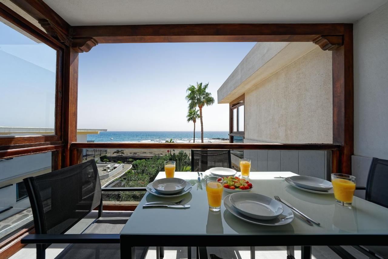 Apartamentos Los Papagayos San Agustín Dış mekan fotoğraf