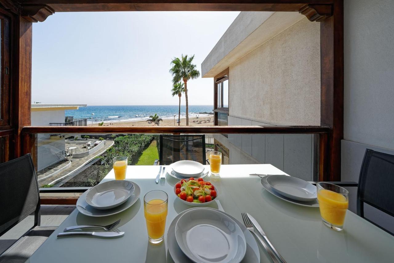 Apartamentos Los Papagayos San Agustín Dış mekan fotoğraf
