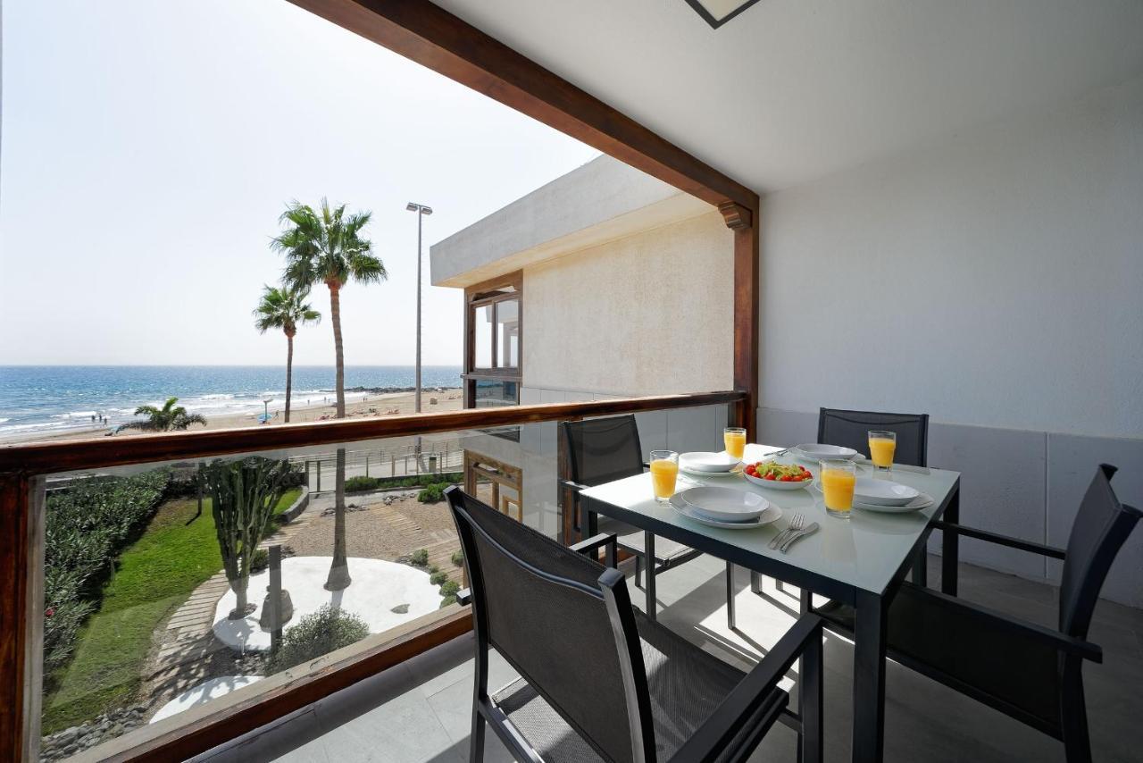 Apartamentos Los Papagayos San Agustín Dış mekan fotoğraf