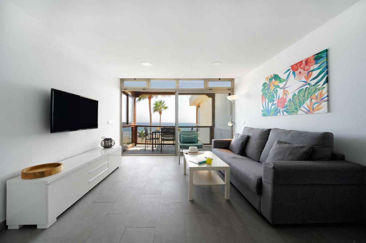 Apartamentos Los Papagayos San Agustín Dış mekan fotoğraf